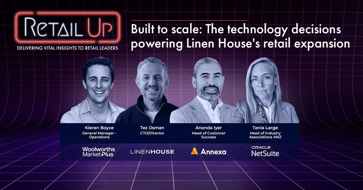 NORA webinar - Linen House landing page