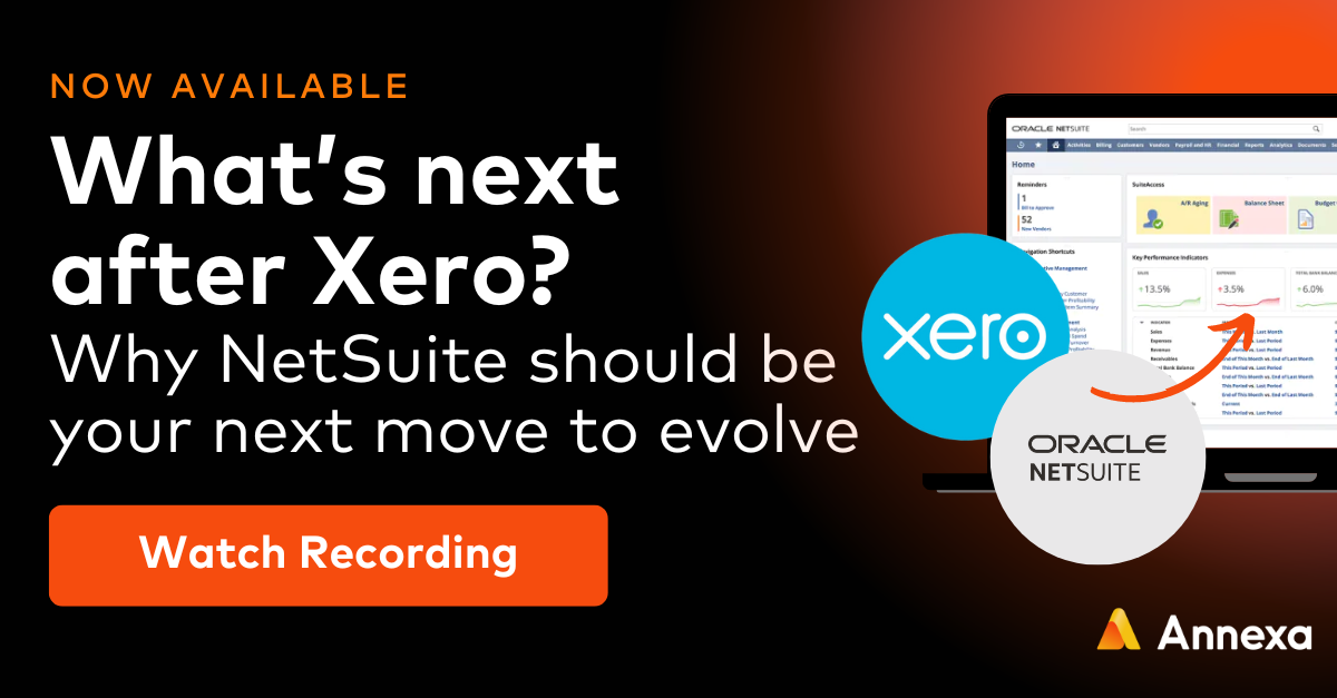 Xero vs NetSuite webinar